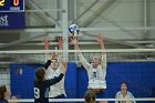 VB vs MHC  Wheaton Women's Volleyball vs Mount Holyoke College. - Photo by Keith Nordstrom : Wheaton, Volleyball, VB